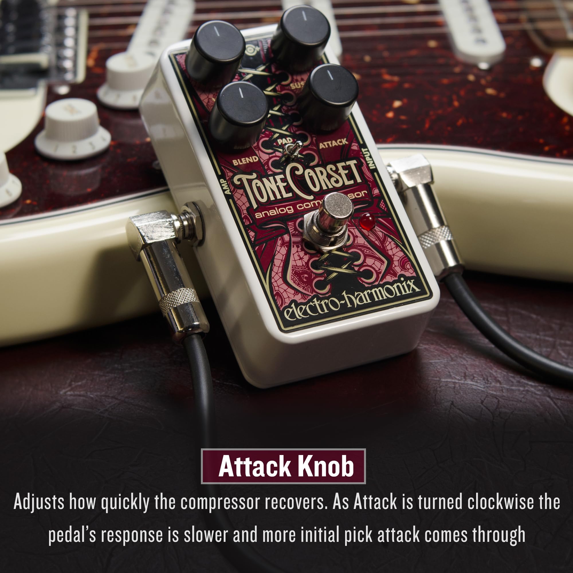 Amazon.com: Electro-Harmonix Tone Corset Analog Compressor Pedal
